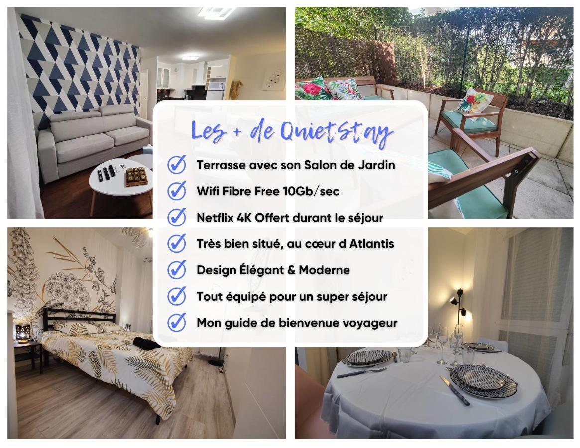 Quietstay 20' Paris, Connected Home Avec Terrasse Massy  Exterior foto